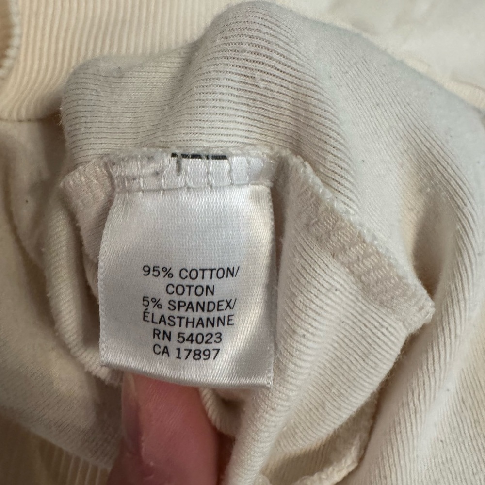 Banana Republic Luxe Cream Pullover, Small - Picture 7 of 9